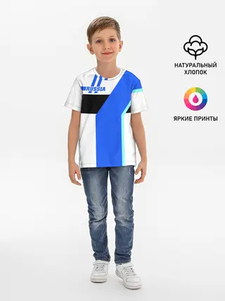Детская базовая футболка / Russia