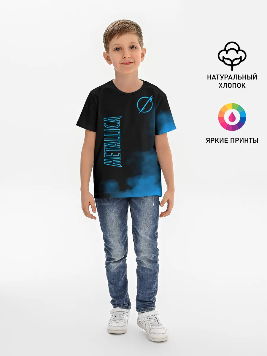 Детская базовая футболка / Metallica