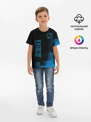 Детская базовая футболка / Metallica