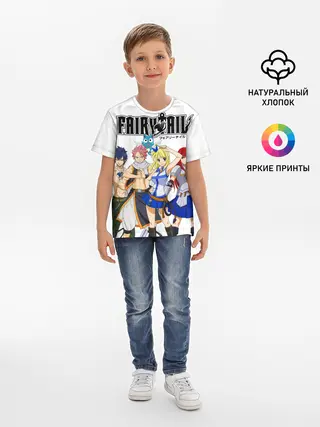 Детская базовая футболка / Команда Фейри Тейл