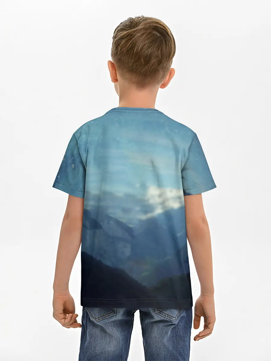 Детская базовая футболка / Магическая Битва | Реплика Кугисаки Нобара