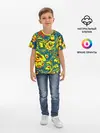 Детская базовая футболка / Хохлома