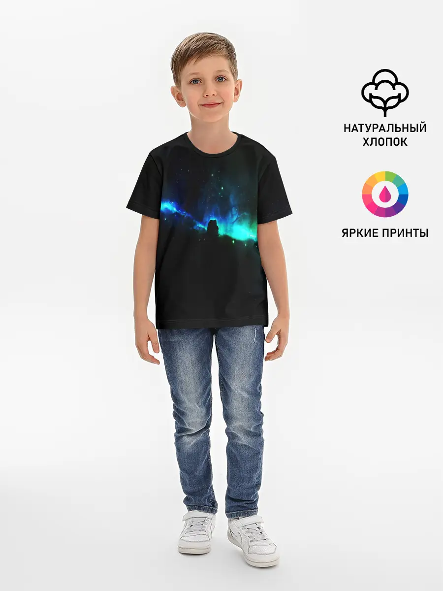 Детская базовая футболка / DEEP SPACE