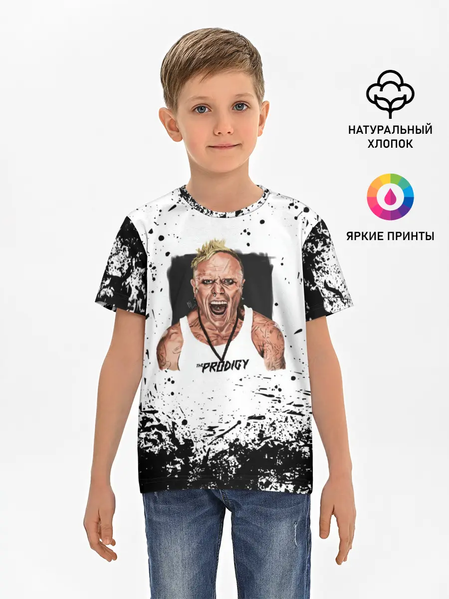Детская базовая футболка / THE PRODIGY | ПРОДИДЖИ