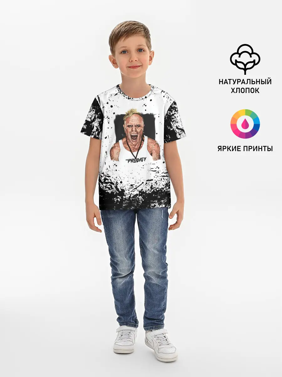 Детская базовая футболка / THE PRODIGY | ПРОДИДЖИ