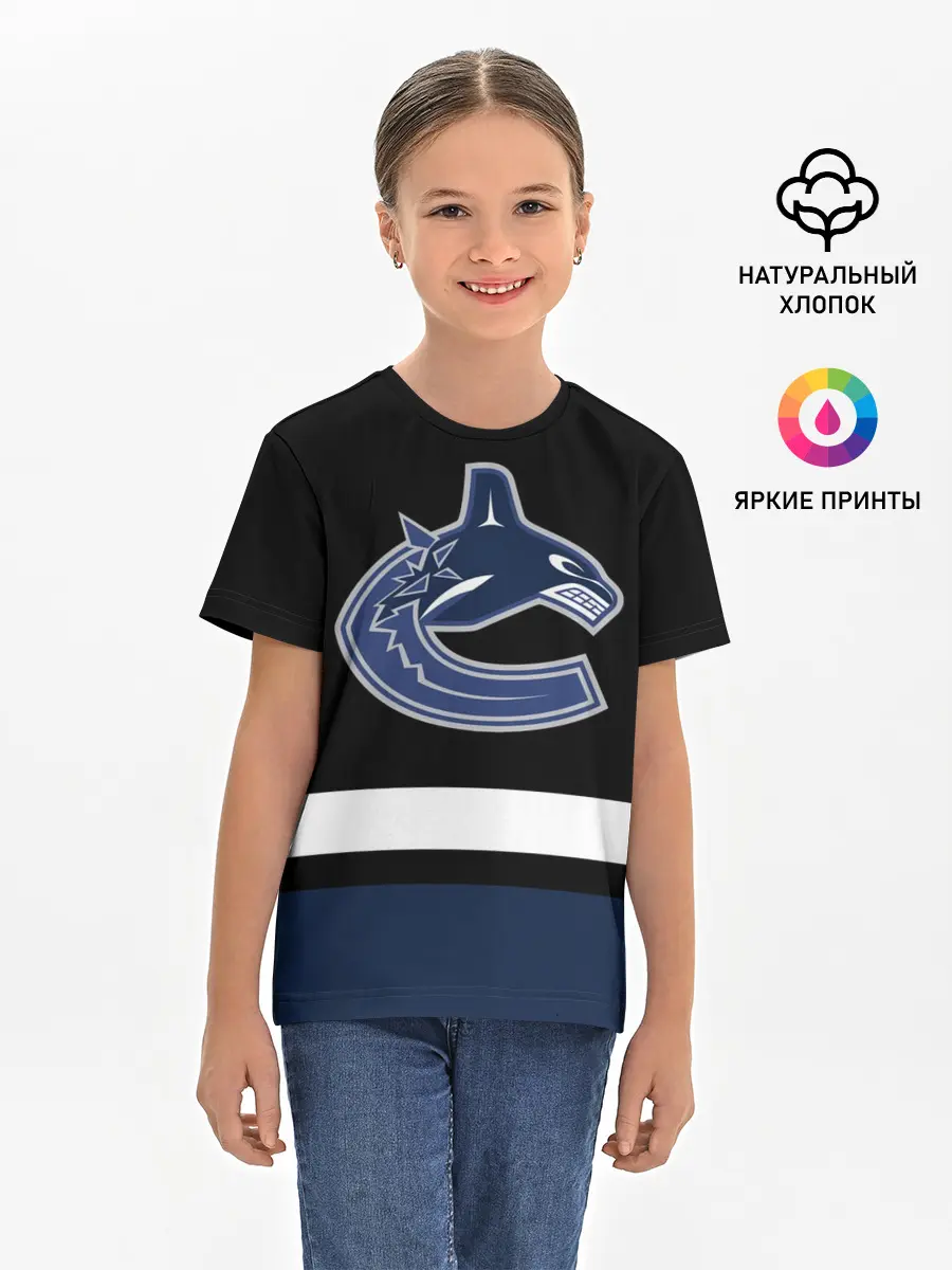 Детская базовая футболка / Vancouver Canucks
