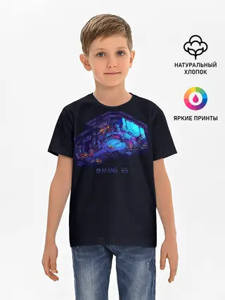 Детская базовая футболка / Among Us