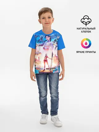 Детская базовая футболка / FORTNITE