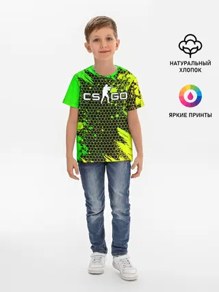 Детская базовая футболка / COUNTER STRIKE