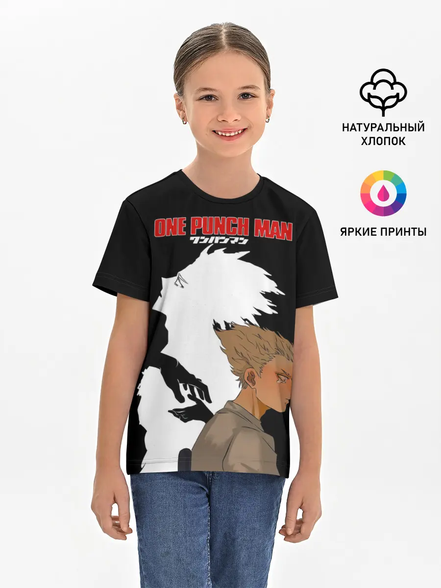 Детская базовая футболка / Слеза Гароу One Punch-Man