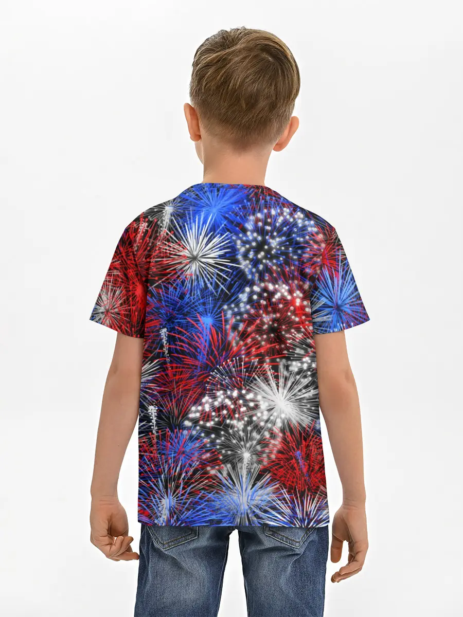 Детская базовая футболка / Салют