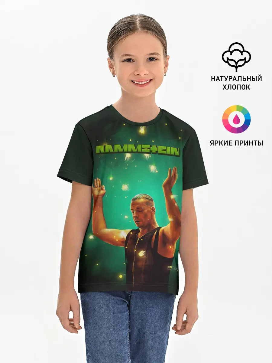 Детская базовая футболка / Rammstein