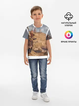 Детская базовая футболка / Horizon Zero Dawn
