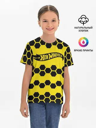 Детская базовая футболка / Hot Wheels