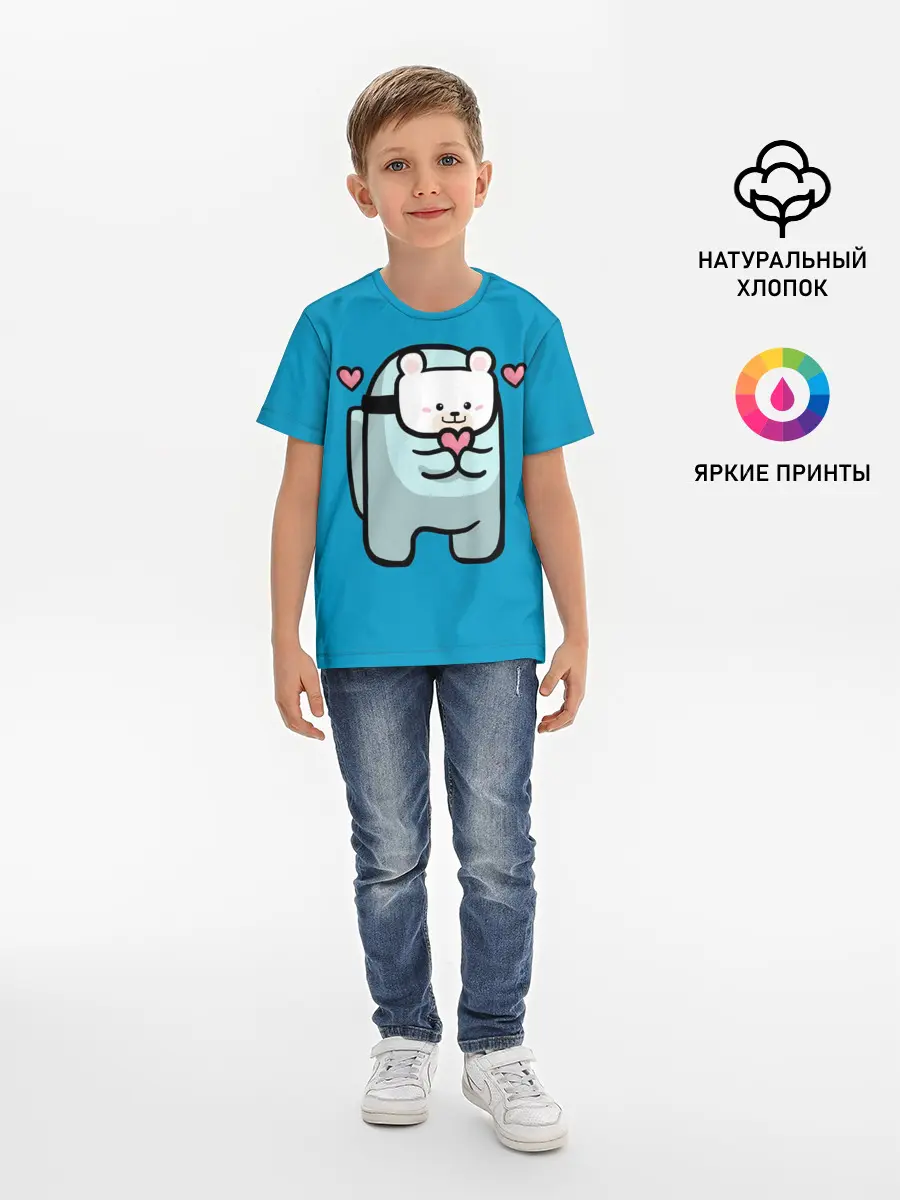 Детская базовая футболка / Nyan Cat