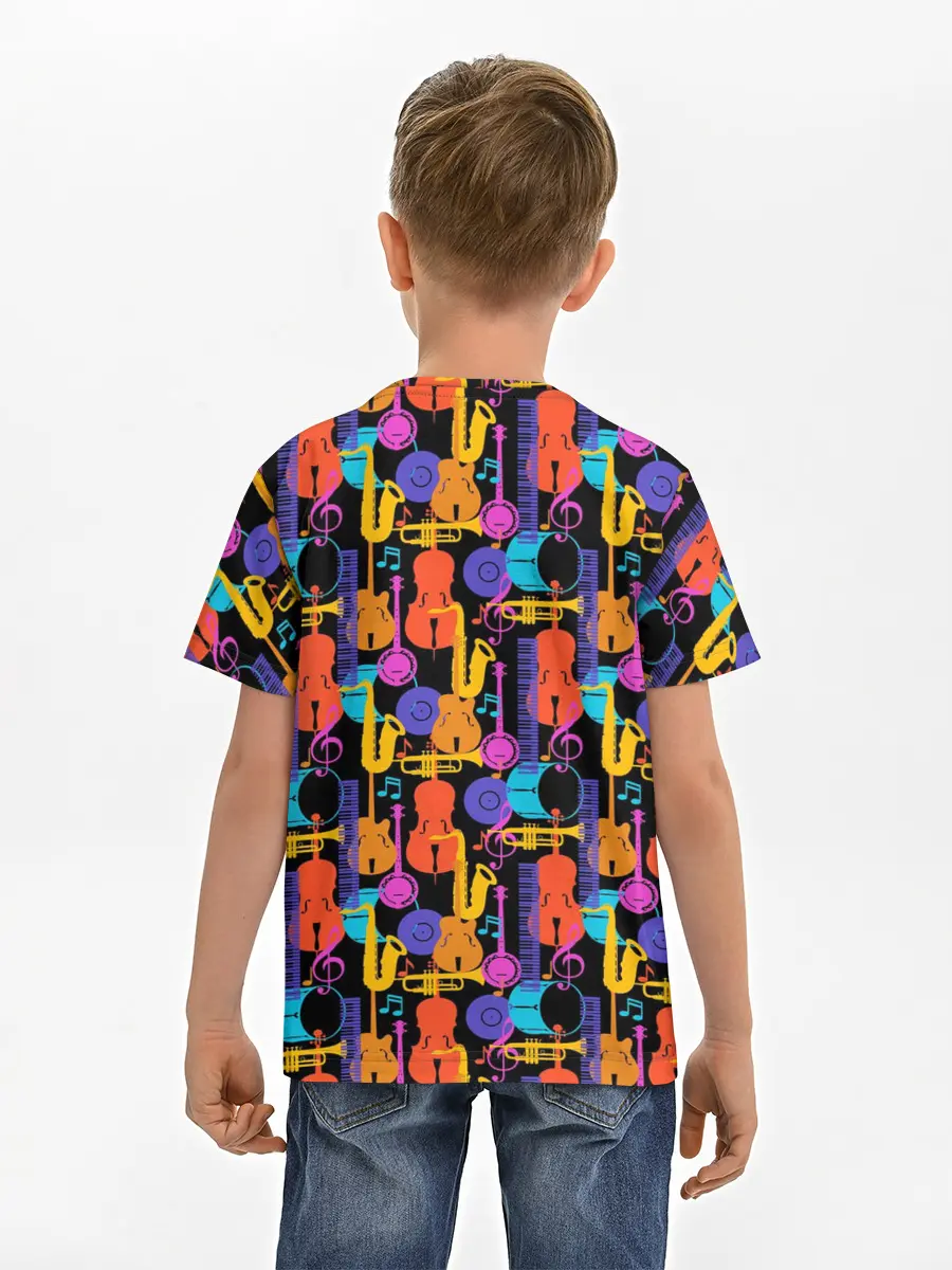 Детская базовая футболка / Джаз