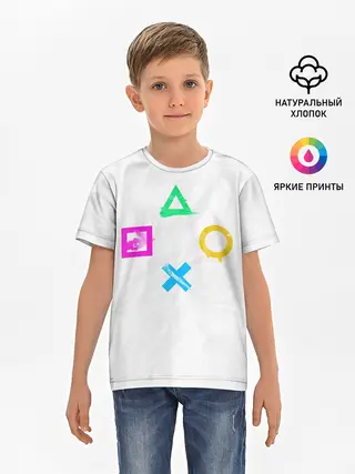 Детская базовая футболка / GAMEPAD
