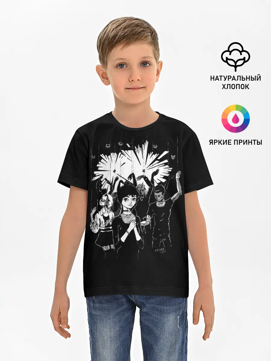 Детская базовая футболка / 0:01