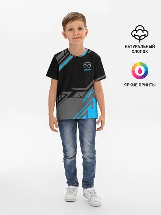 Детская базовая футболка / MAZDA SPORT