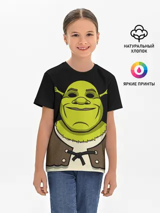 Детская базовая футболка / Шрэк