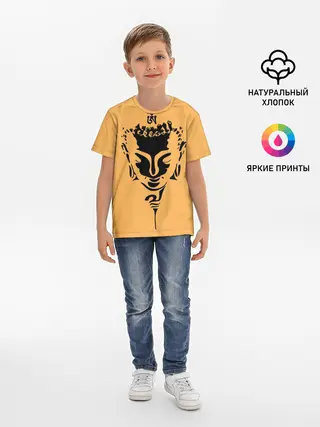 Детская базовая футболка / Будда