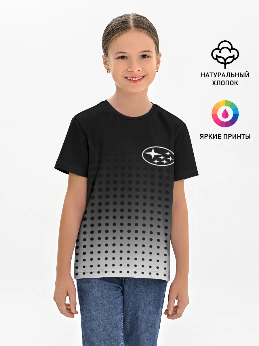 Детская базовая футболка / Subaru