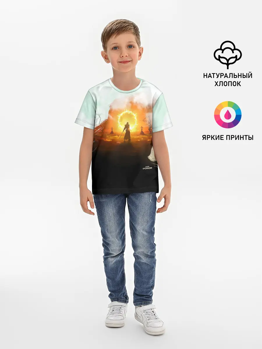 Детская базовая футболка / For Honor Mirage
