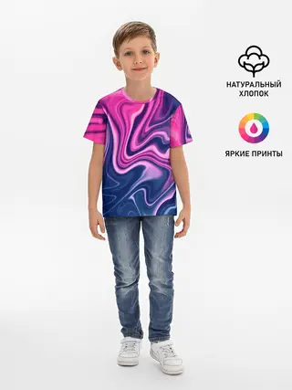 Детская базовая футболка / Abstraction