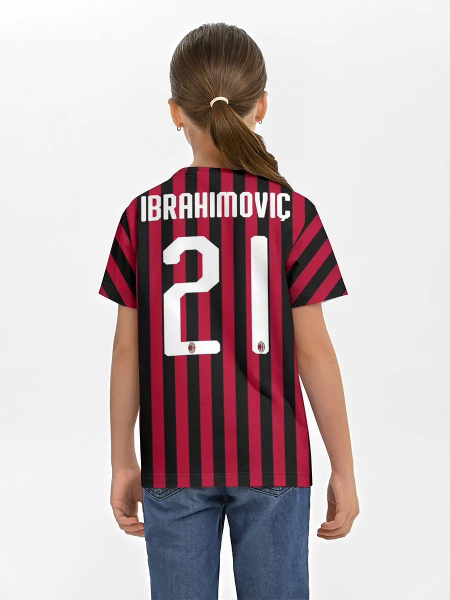 Детская базовая футболка / Ibrahimovic home 19-20
