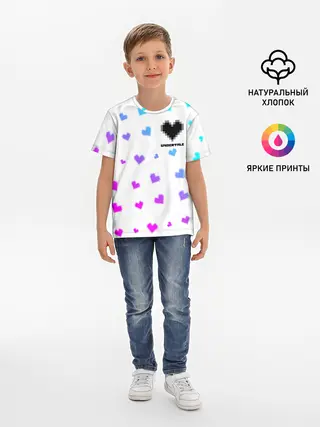 Детская базовая футболка / UNDERTALE / АНДЕРТЕЙЛ