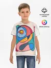 Детская базовая футболка / Абстракция полет фантазии