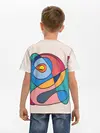 Детская базовая футболка / Абстракция полет фантазии