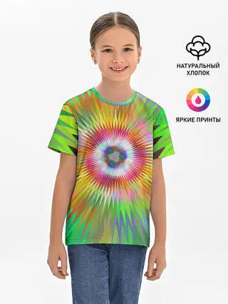 Детская базовая футболка / Тропичный Бум!