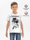 Детская базовая футболка / Cyberpunk 2077 КиберСкелет