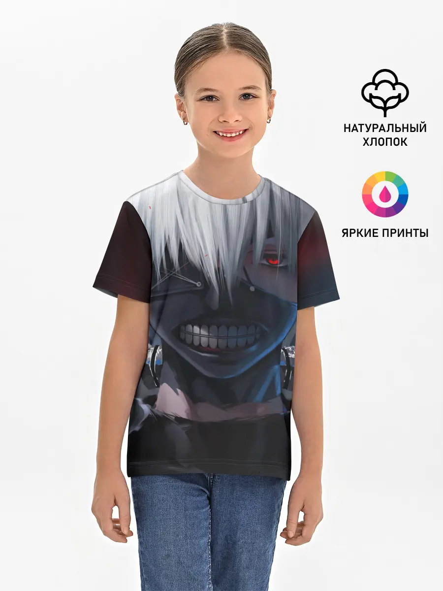 Детская базовая футболка / TOKYO GHOUL | ТОКИЙСКИЙ ГУЛЬ