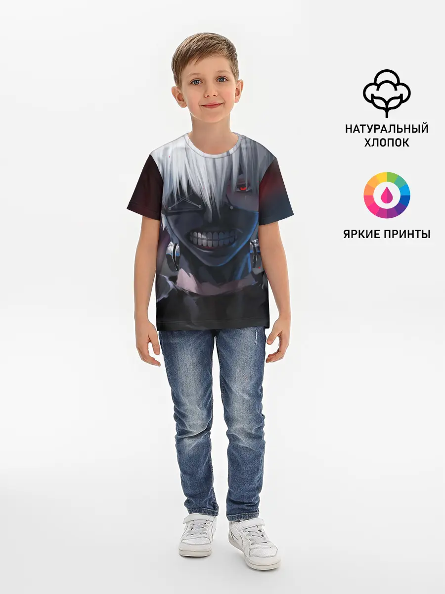 Детская базовая футболка / TOKYO GHOUL | ТОКИЙСКИЙ ГУЛЬ