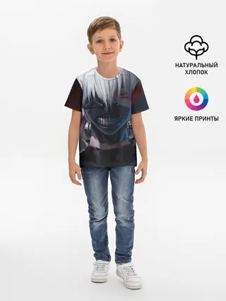 Детская базовая футболка / TOKYO GHOUL | ТОКИЙСКИЙ ГУЛЬ