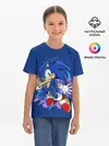 Детская базовая футболка / Sonic