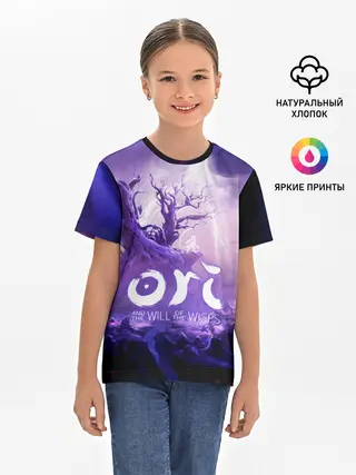 Детская базовая футболка / Ori and the Will of the Wisps