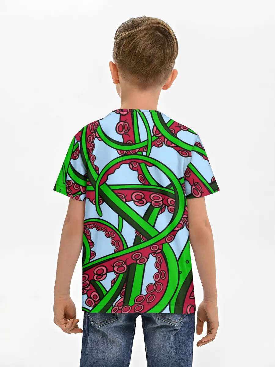 Детская базовая футболка / Кракен / Kraken