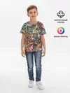 Детская базовая футболка / Стикеры