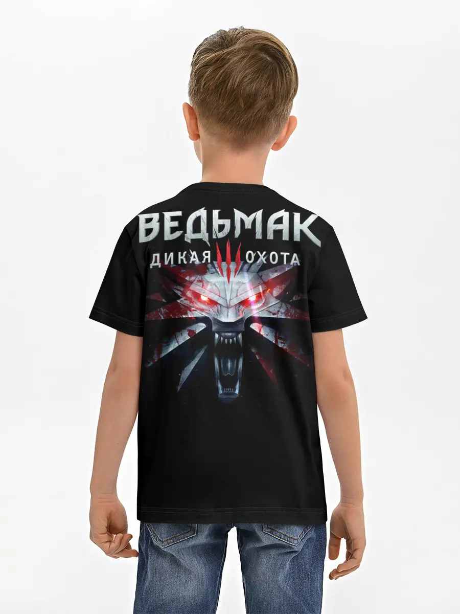 Детская базовая футболка / The Witcher