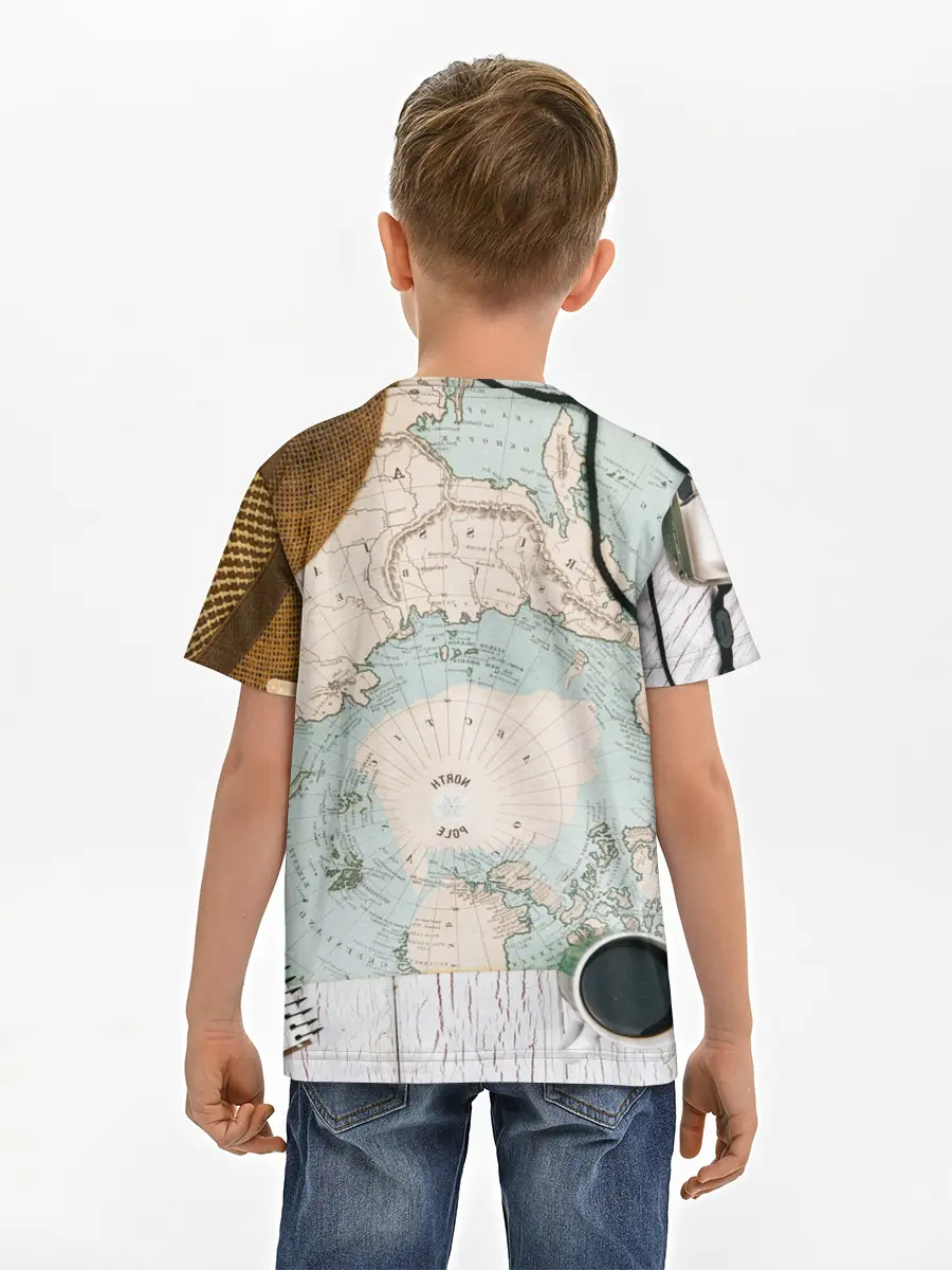 Детская базовая футболка / Тайна путешествия
