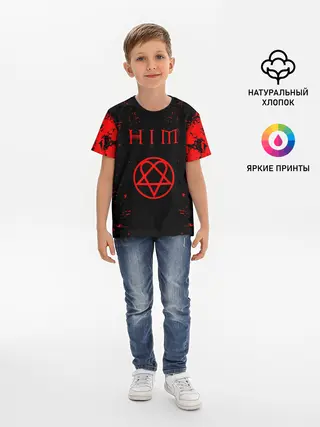 Детская базовая футболка / HIM