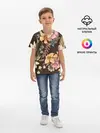 Детская базовая футболка / цветы