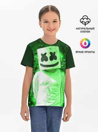 Детская базовая футболка / MARSHMELLO