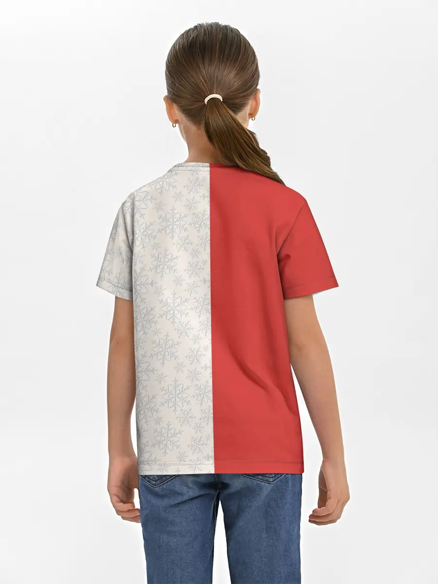 Детская базовая футболка / Дед Мороз