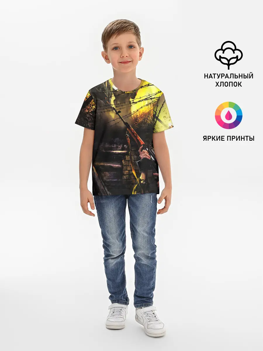 Детская базовая футболка / STALKER