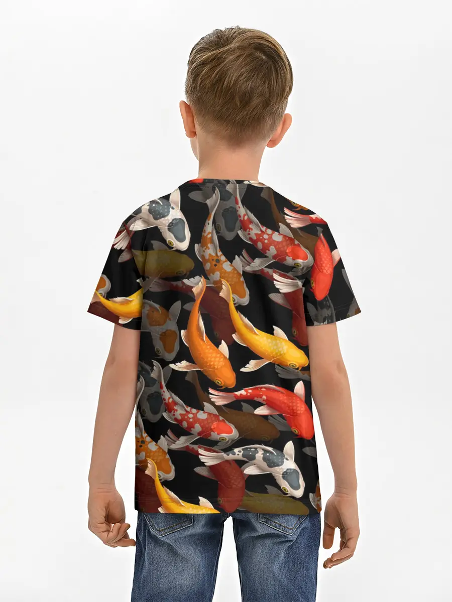 Детская базовая футболка / Карпы кои | Японские карпы