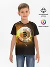 Детская базовая футболка / КРИПТОВАЛЮТА БИТКОИН
